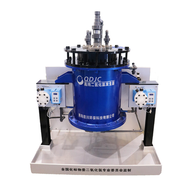Control automático Generador de dióxido de cloro de 100-400 kg para desinfección de plantas de agua