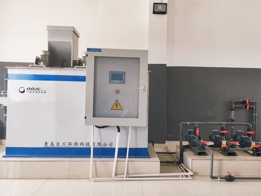 Sistema avanzado de dosificación de polvo químico líquido automático integrado de 300-1500 kg