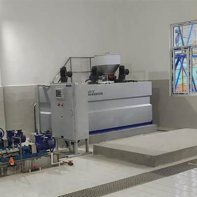 Sistema avanzado de dosificación de polvo químico líquido automático integrado de 300-1500 kg