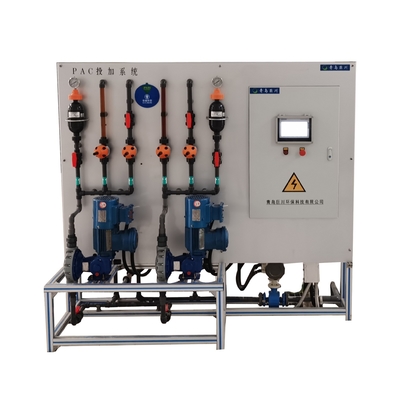 Sistema de dosificación de polvo de preparación de polímero automático de 20 a 250 kg para tratamiento de aguas residuales