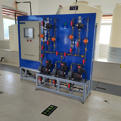 Sistema de dosificación automático de polvo Pam Pac altamente integrado para el tratamiento de aguas residuales 20-250 kg