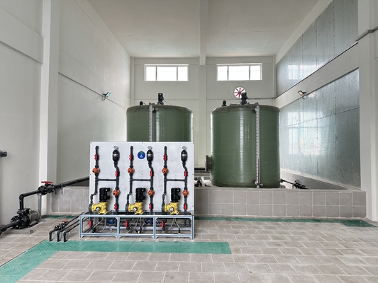 Tratamiento de agua fácil Máquina de dosificación química automática integrada con PAC KMnO4