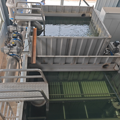 20-200m3/d Capacidad Tiendas de materiales de construcción Industrial MBR Planta de tratamiento de aguas residuales