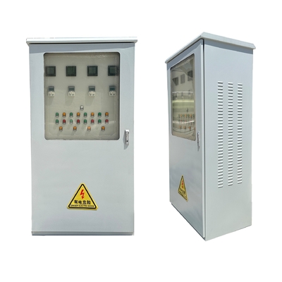 Panel de control industrial PLC HMI para la estación de bombeo de agua cruda TCP RJ45 Comunicación