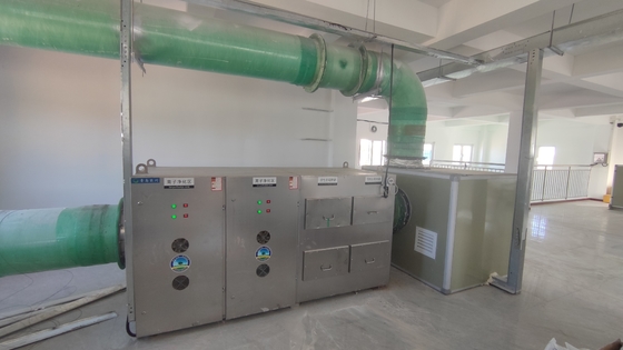 Informe de inspección proporcionado Instalación de alcantarillado biológico Filtro de agua Equipo de filtración de desodorización
