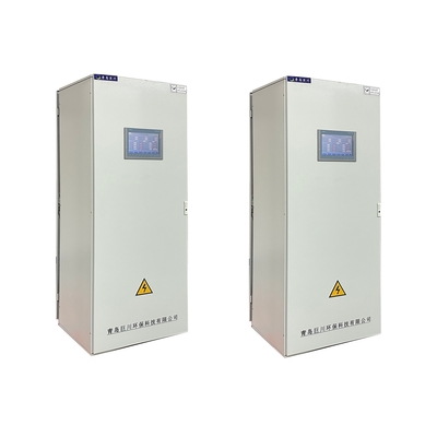 Programación de la automatización de la planta de agua Panel de control PLC con acabado recubierto en polvo RAL7035