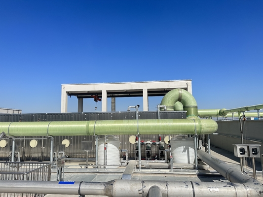 Máquinas de eliminación de gases de acero inoxidable 316 para plantas de alcantarillado respetuosas con el medio ambiente