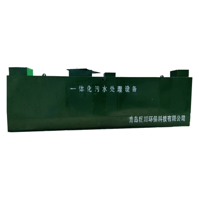 Dispositivos de tratamiento de aguas residuales en contenedores 4.7*2*2m Tamaño para normas en Qingdao
