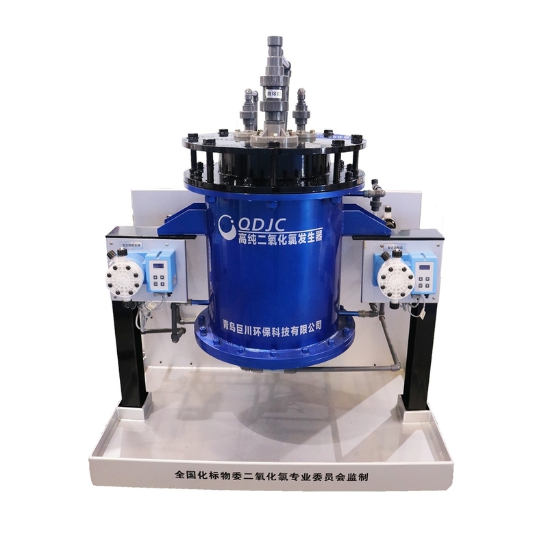 Sistema de tratamiento de agua Generador de dióxido de cloro tipo sacarosa con capacidad de 100-400 kg