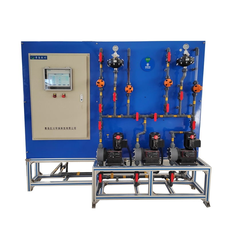 Sistema de dosificación automático de polvo Pam Pac altamente integrado para el tratamiento de aguas residuales 20-250 kg